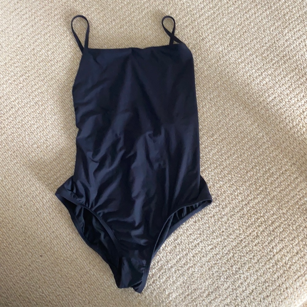 New w/Tags.Black Tank Style Anthropologie Swimsuit